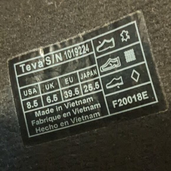 Teva - Foxy Tall Waterproof Boots Leather Equestrian 1019224 | Size 8.5 | Black - Picture 6 of 12